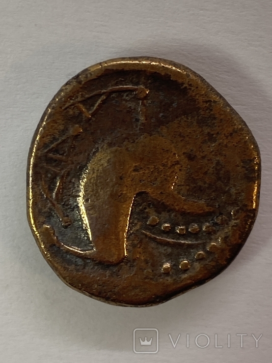 Кельтська монета Філіпа 2; білон; 8,3гр, фото №5