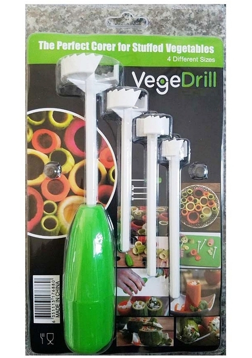 Овочерізка Vege Drill для фарширування овочів