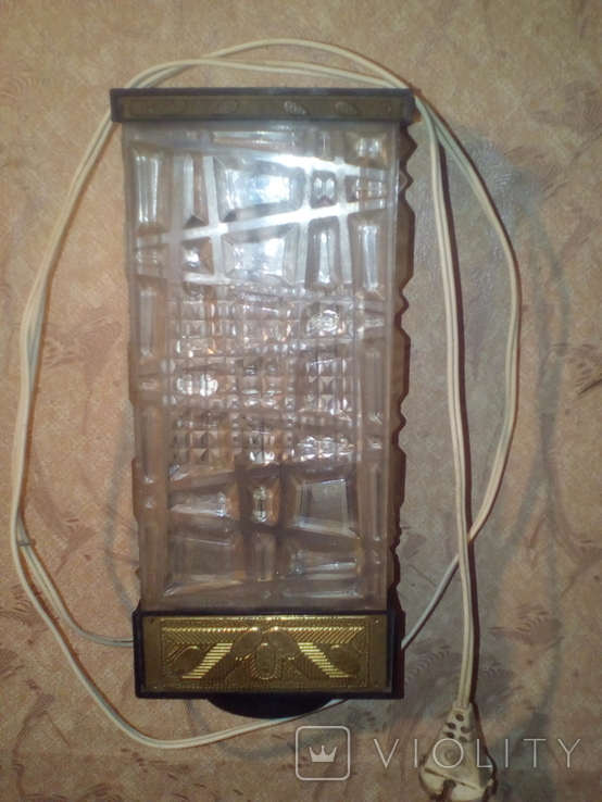 Настенный светильник с регулятором тока СССР, фото №2