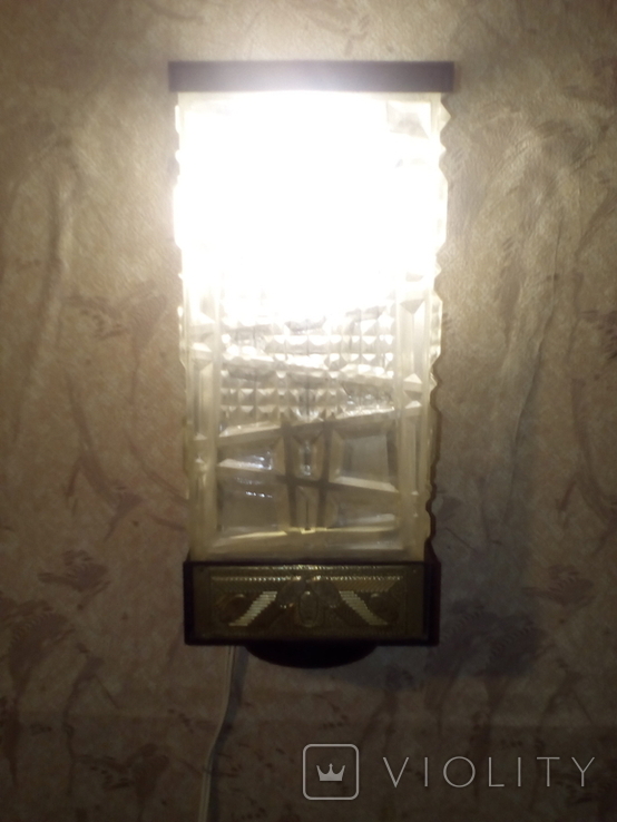 Настенный светильник с регулятором тока СССР, фото №6