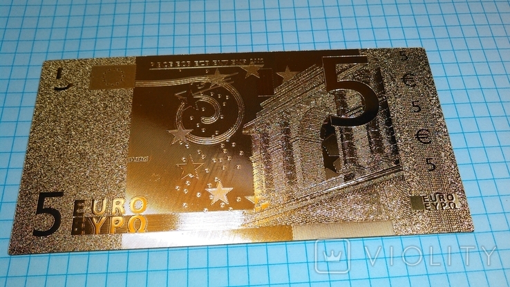 Сувенирная банкнота 5 Euro ( Пять Евро), фото №5