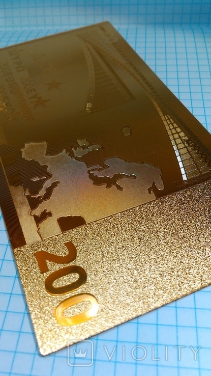 Сувенирная банкнота 200 Euro ( Евро), фото №6