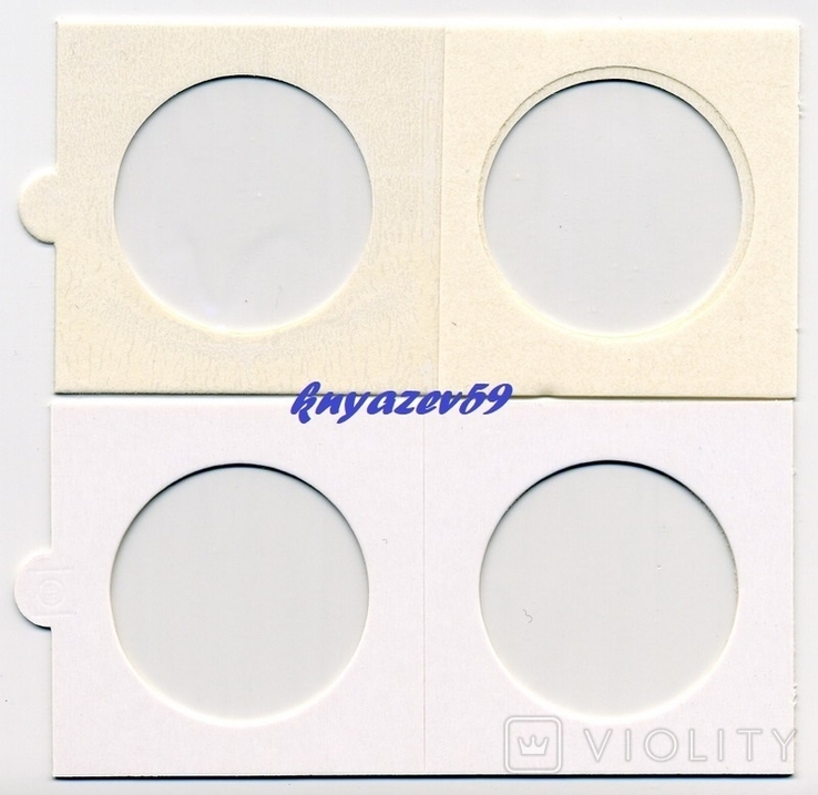 Holdery самоклеющиеся на монеты 27,5mm 10шт Hartberger