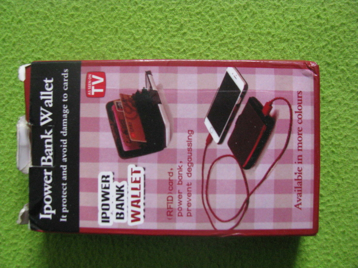 Power Bank визитница, кошелек.