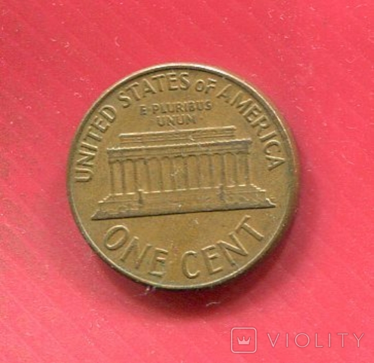 США 1 цент 1961, фото №3