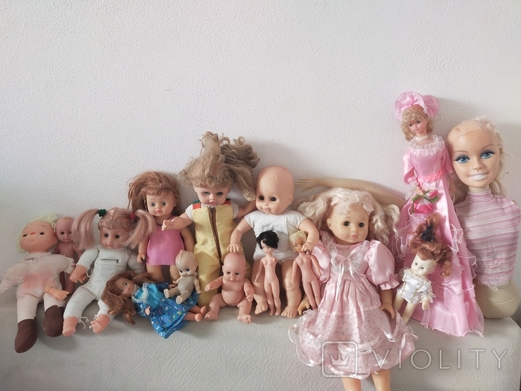 Кукла City toy, и другие куклы в разном состоянии
