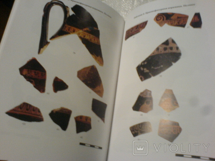 Античная расписная керамика Херсонеса Таврического из раскопок, фото №3