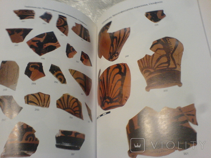 Античная расписная керамика Херсонеса Таврического из раскопок, фото №6