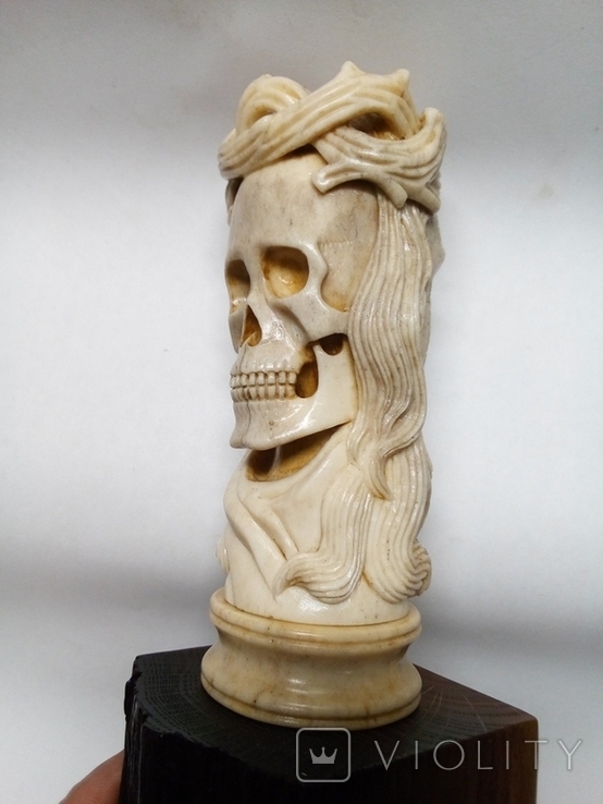 Статуетка з кості ,,Memento mori,,, фото №3