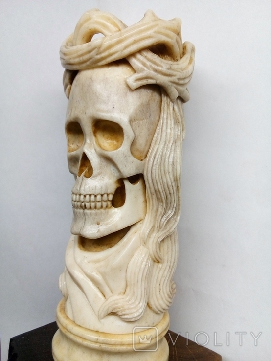 Статуетка з кості ,,Memento mori,,, фото №11