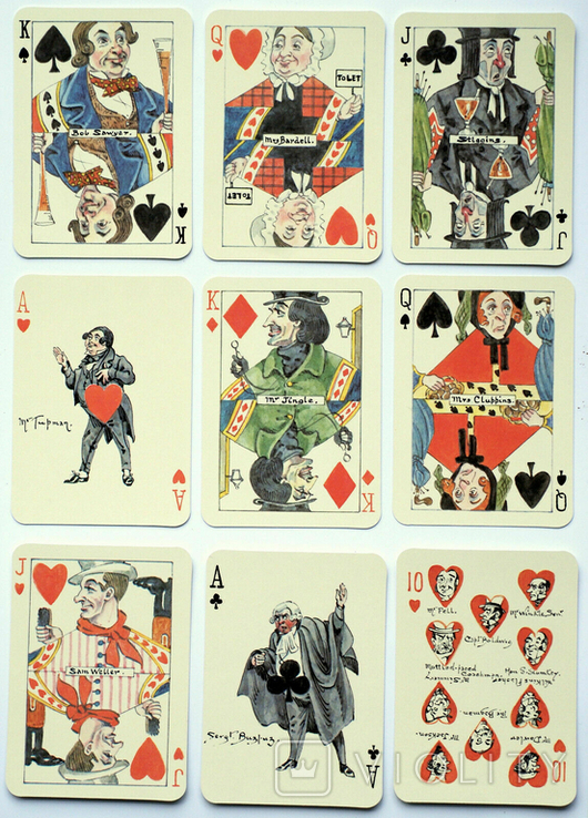 Игральные карты 'PICKWICK', 1984 г., фото №3