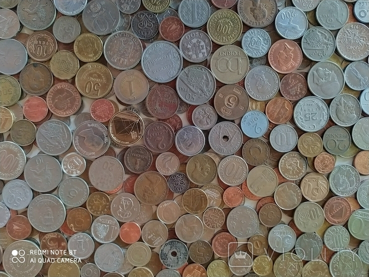 Монеты мира 2,5 кг (России 1991 - 2020, Беларусь, Жетонов нет)