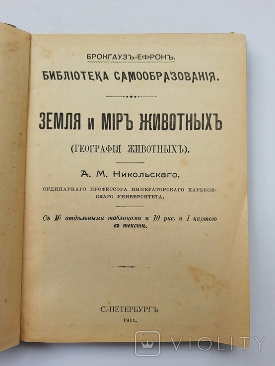 1911 г. География животных Российской Империи (и вообще), фото №4