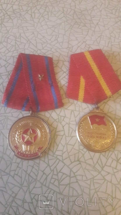 Орден труда.медаль дружбы вьетнам, фото №2