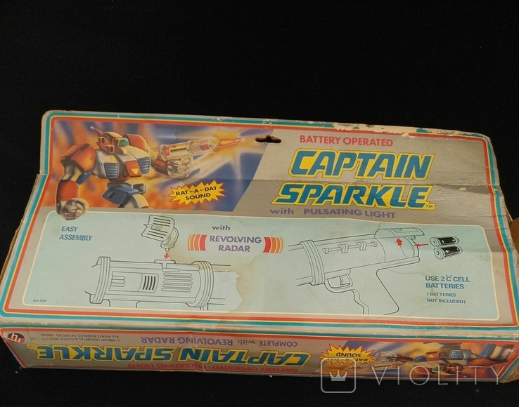 Космическое оружие Капитан Спарк 1985год., фото №4
