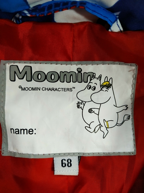 Комбинезон детский легкий MOOMIN унисекс на рост 68 см(состояние нового), фото №8