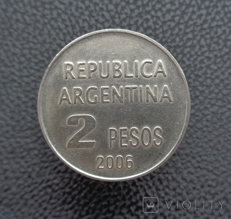 Аргентина 2 песо 2006