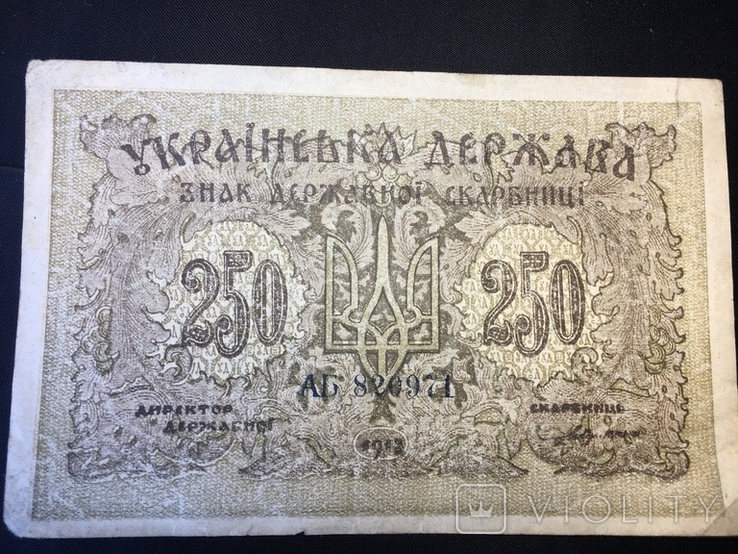 250 карбованцев 1918, фото №2