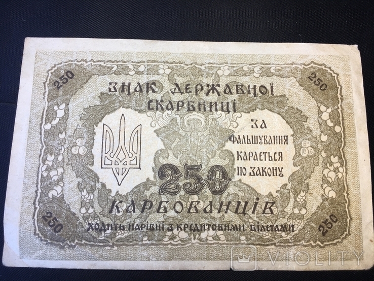 250 карбованцев 1918, фото №3