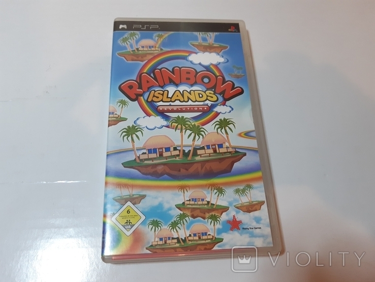 UMD диск для PSP Rainbow Islands