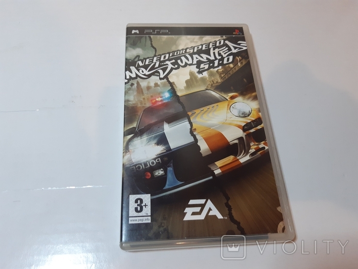UMD диск для PSP Need for Speed: Most Wanted