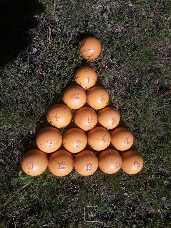 Комплект бильярдных шаров.16 шт., фото №2