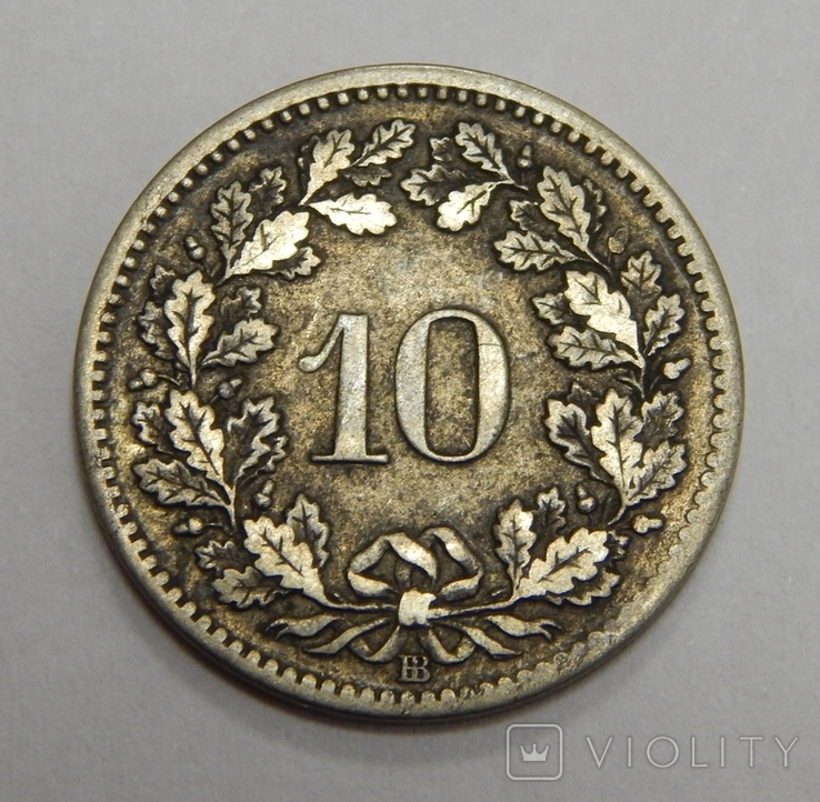 10 рапанов, 1850 г Швейцария