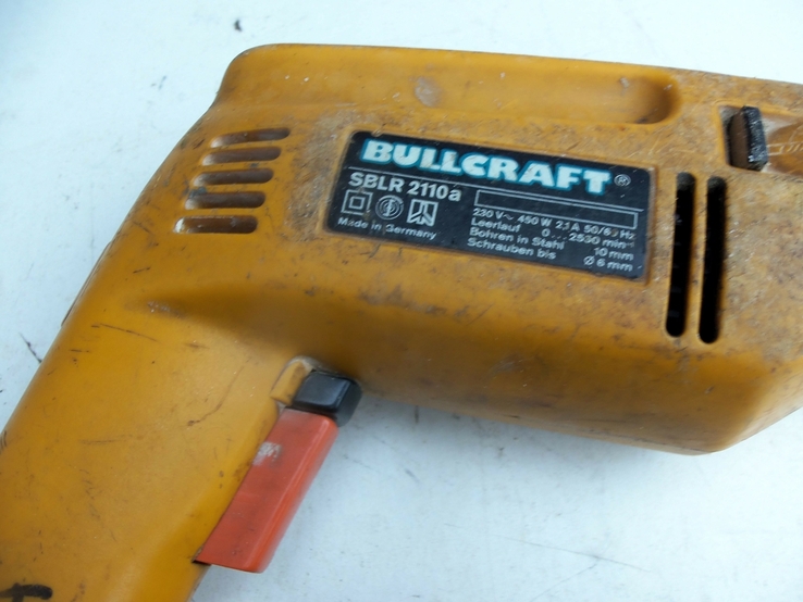 Дрель BULLCRAFT 450W з Німеччини, photo number 6