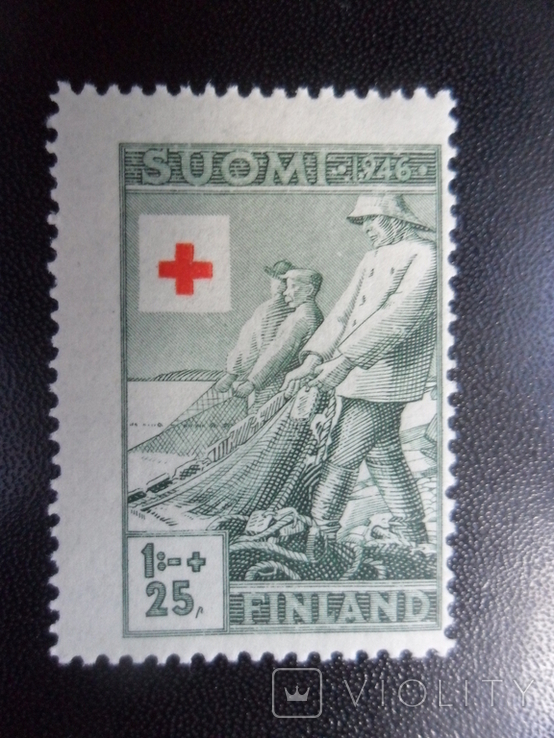 Финляндия. 1946 г. Красный Крест. MNH