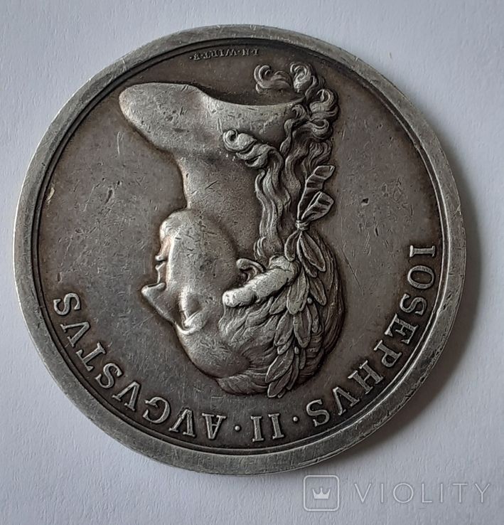 Серебряная медаль , Иосиф 2 , Австрия., фото №6