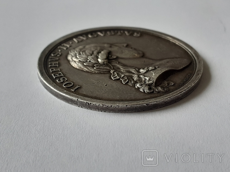 Серебряная медаль , Иосиф 2 , Австрия., фото №8