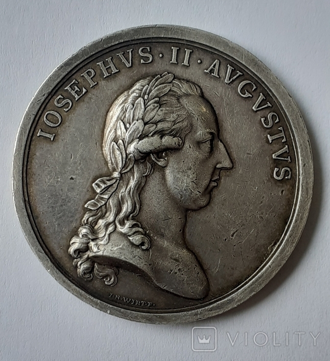 Серебряная медаль , Иосиф 2 , Австрия., фото №13