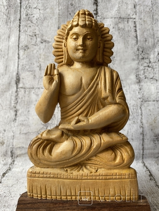 Статуэтка резная Будда, фото №7