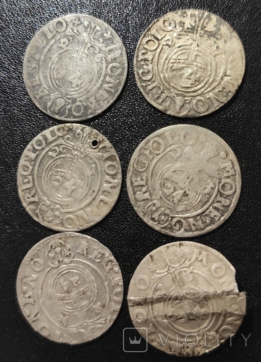 Срібні монети Сігізмунд ІІІ, фото №2