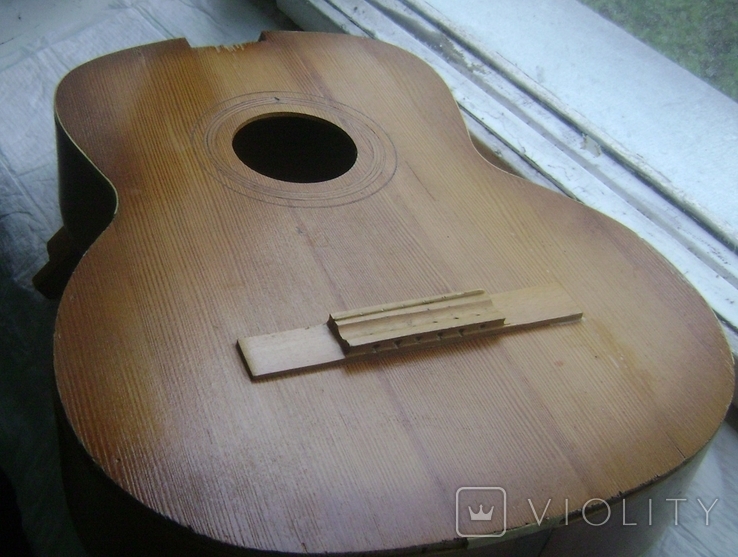 Гитара 6-ти струнная, Чернигов, 1991 г на реставрацию., фото №4