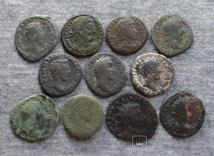 Монеты Римской Империи ( 11 штук ).