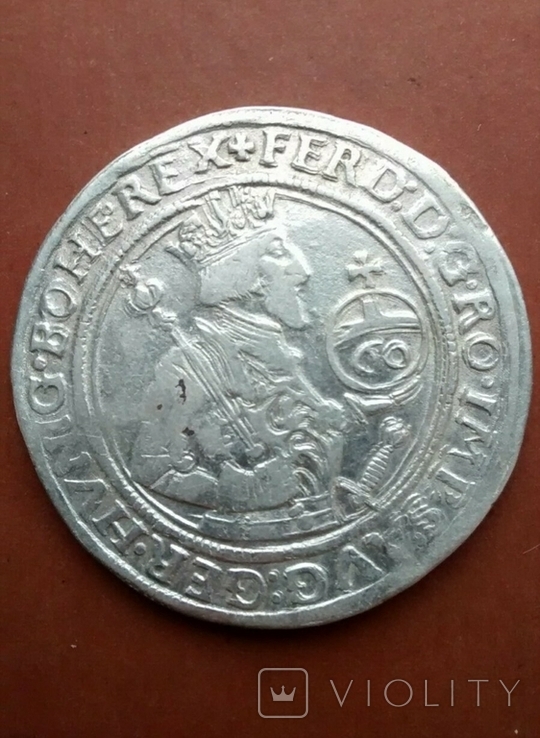 Гульден Талер 60 крейцеров 1564 г. Фердинанд