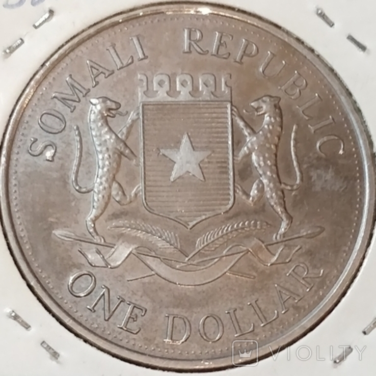 Сомали,1 доллар,2006 г., фото №3