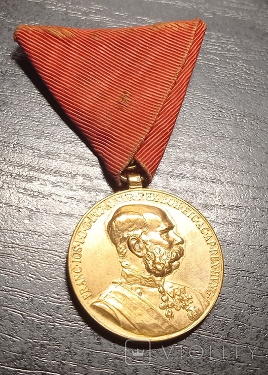 Австро-Венгрия. Медаль в честь 50-летия правления Франца-Иосифа