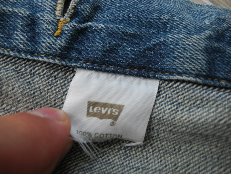Куртка джинсовая Levis р. L ( Сост Нового ), фото №11