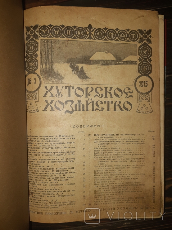 1915 Хуторское хозяйство - 10 номеров из 12, фото №2