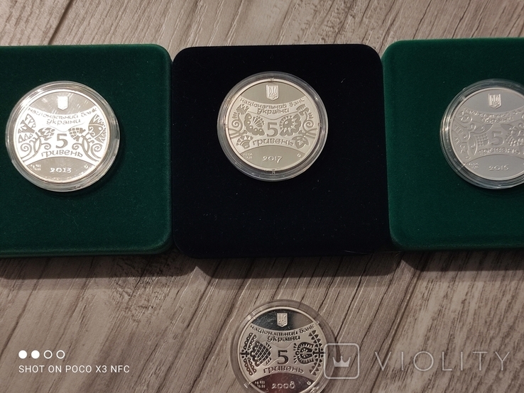 Монеты 5 гривен,восточный календарь, фото №10