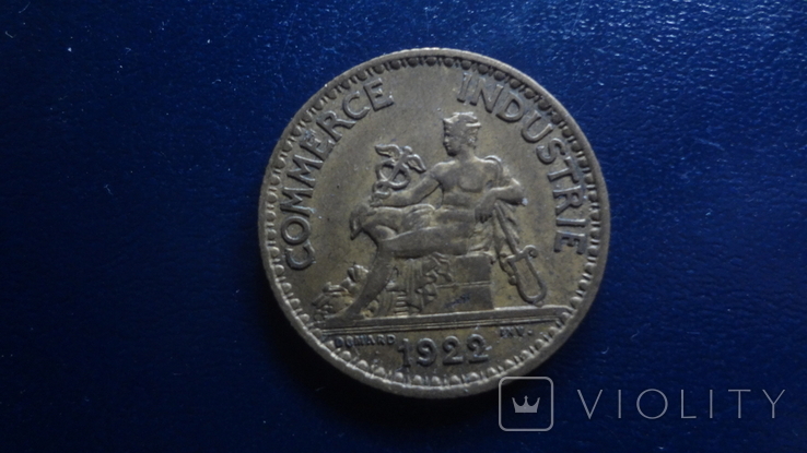1 франк 1922 Франция (Г.10.16)~, фото №2