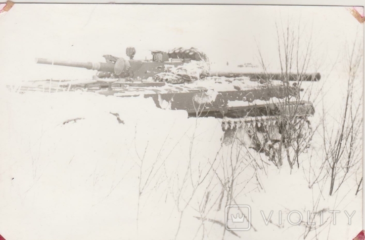 Фото боевая машина пехоты БМП-1 в снегу