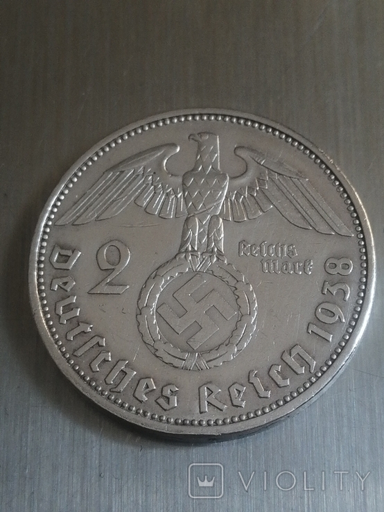 2 рейс марки, Гинденбург,1938(А) 8.02(Ag)грам серебра