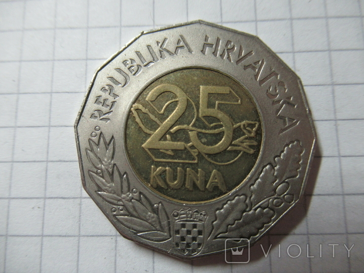 25 кун хорватия 2000 25 kuna, фото №2