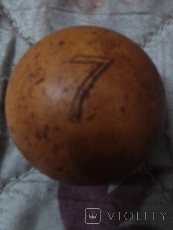 Бильярдный шар номер 7, фото №2