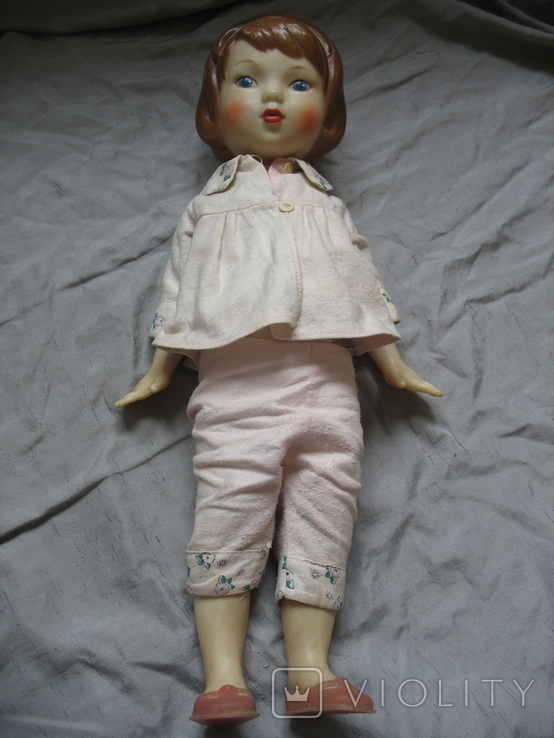 Кукла на резинках с клеймом