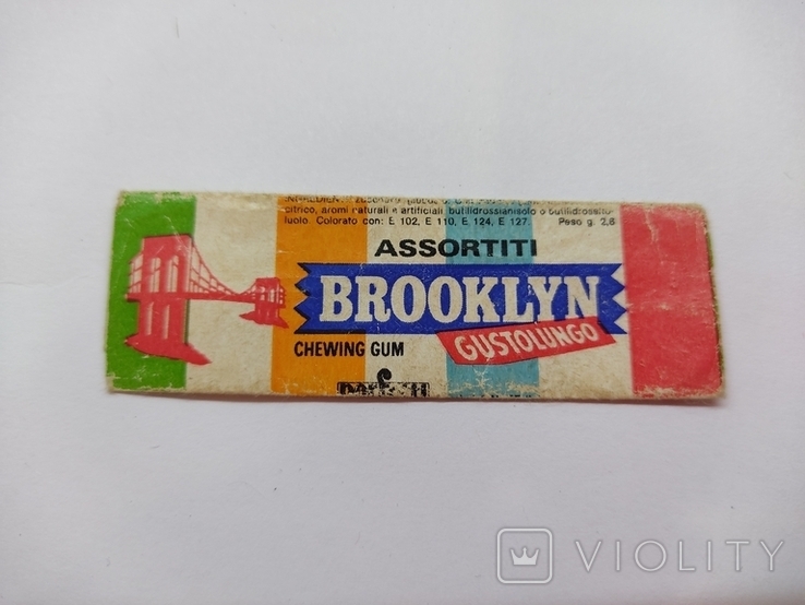 Бруклінська обгортка від жувальної гумки, фото №2