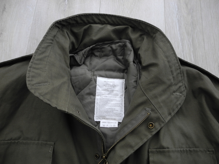 Куртка Brandit M-65 р. 3XL утепленная ( НОВОЕ ), numer zdjęcia 8